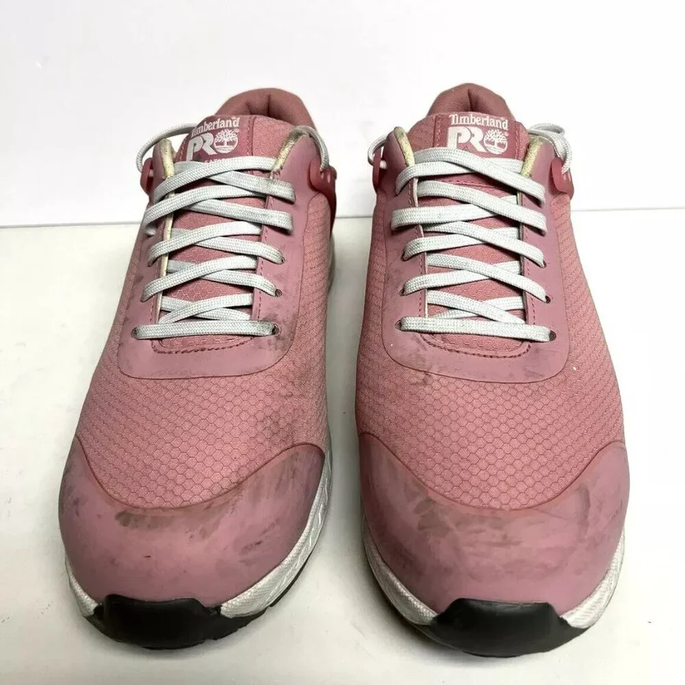 Timberland Pro Womens Day One Saftey Drivetrain Sneaker Pink 11 M